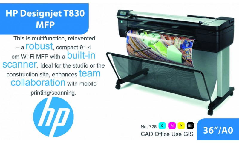 HP DesignJet T830 MFP 36 inch HP DesignJet T830 MFP 36 inch